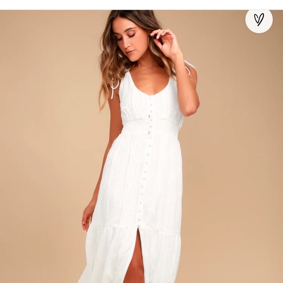 Lulu’s White Time Well Spent Maxi - Picture 8 of 9